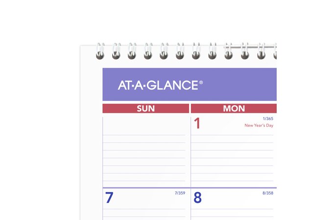 AT-A-GLANCE® 2025 Monthly Wall Calendar, Medium, 15" x 12" | Monthly