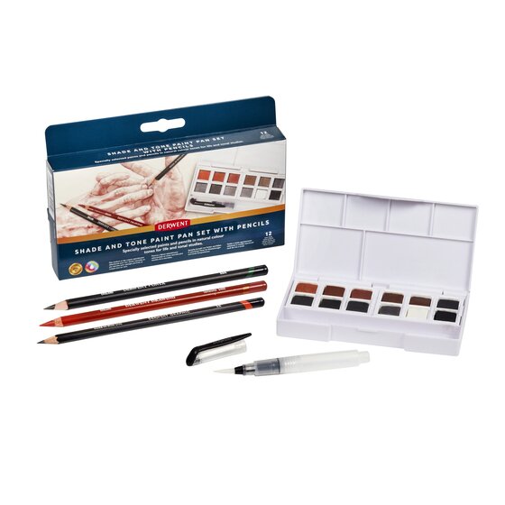 Derwent Shade and Tone Mixed Media Paint Set
