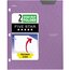 Five Star 2-Pocket Stay-Put Plastic Folder, Amethyst Purple thumbnail images 1 of 6