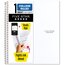 Five Star® Spiral Notebook Plus Study App, 1 Subject, College Ruled, 8 1/2" x 11", White thumbnail images 1 of 7