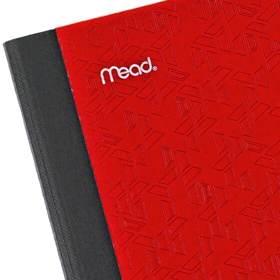 Five Star® Composition Book Plus Study App, Wide Ruled, 80