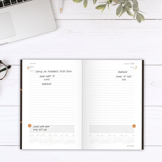 AT-A-GLANCE® Plan. Write. Remember.® 2025 Daily Planning