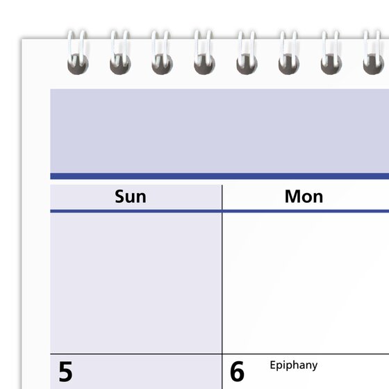 AT-A-GLANCE® QuickNotes® 2025 Monthly Desk Wall Calendar, Small, 11