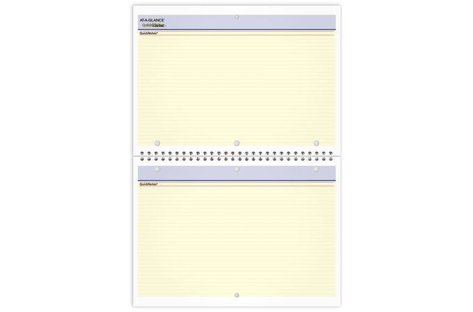 AT-A-GLANCE® QuickNotes® 2025 Monthly Desk Wall Calendar, Small, 11