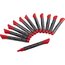 Quartet EnduraGlide Dry-Erase Markers, Chisel Tip, Red, 12 Pack thumbnail images 1 of 1