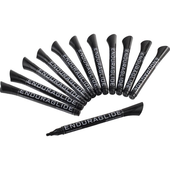 Dry Erase Marker Mit Keilspitze – 20 Stück, Farblos, Leicht Abwischbar