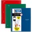 Five Star® Spiral Notebook Plus Study App, 1 Subject, College Ruled, 8 1/2" x 11", 3 Pack, Fire Red, Forest Green, Pacific Blue thumbnail images 1 of 7