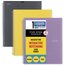 Five Star® Customizable Interactive Notebook, 1 Subject, College Ruled, 3 Pack, Black, Amethyst Purple, Harvest Yellow thumbnail images 1 of 8