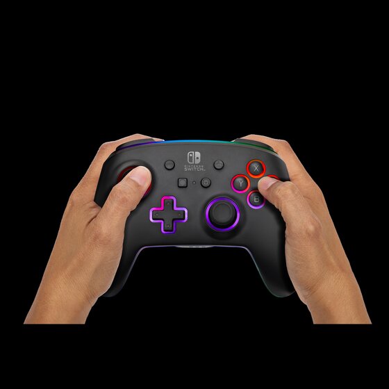 Enhanced Wireless Controller for Nintendo Switch with Lumectra 