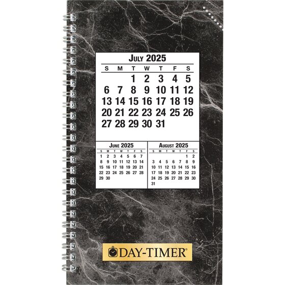 DayTimer® July 2025 June 2026 Two Page Per Day Recorday Planner