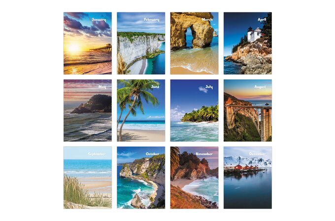 Day-Timer® Coastlines® January 2025 – December 2025 Two Page Per Week ...