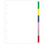 Day-Timer® Blank Multi-Colored Tabs, Folio Size, 8 1/2" x 11", 12 Pack thumbnail images 3 of 6