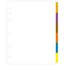 Day-Timer® Blank Multi-Colored Tabs, Folio Size, 8 1/2" x 11", 12 Pack thumbnail images 4 of 6