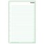 Day-Timer® Lined Notepad, Green, Desk Size, 5 1/2" x 8 1/2", 2 Pack thumbnail images 2 of 5