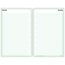Day-Timer® Lined Notepad, Green, Desk Size, 5 1/2" x 8 1/2", 2 Pack thumbnail images 3 of 5