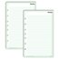 Day-Timer® Lined Notepad, Green, Desk Size, 5 1/2" x 8 1/2", 2 Pack thumbnail images 4 of 5