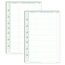 Day-Timer® Short-Trimmed Reference Diary Pad, Desk Size, 5 1/2" x 8", 2 Pack thumbnail images 4 of 5