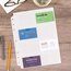 Day-Timer® Vinyl Business Credit Card Holder, 7-Ring, Folio Size, 8 1/2" x 11", 5 Pack thumbnail images 2 of 4