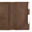 Day-Timer® Distressed Leather Open Style Planner Cover, Dark Tan, Pocket Size, Fits 3 1/2" x 6 1/2" Pages thumbnail images 4 of 5