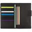 Day-Timer® Verona Leather Credit Card Wallet, Black, Pocket Size, 3 1/2" x 6 1/2" thumbnail images 3 of 5