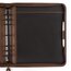 Day-Timer® Distressed Leather Zippered Planner Cover, Dark Tan, Folio Size, Fits 8 1/2" x 11" Pages thumbnail images 4 of 7