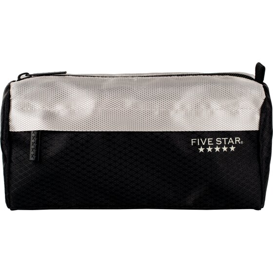 Five Star® 9-Pocket Zipper Pencil Pouch, Black/Gray | Pencil