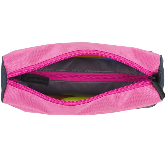 Five Star® 9-Pocket Zipper Pencil Pouch, Navy/Pink | Pencil