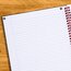 Black n' Red B5 Hardcover Business Notebook, Twin Wire, 70 Sheets, 9 7/8" x 6 7/8", Black thumbnail images 3 of 6