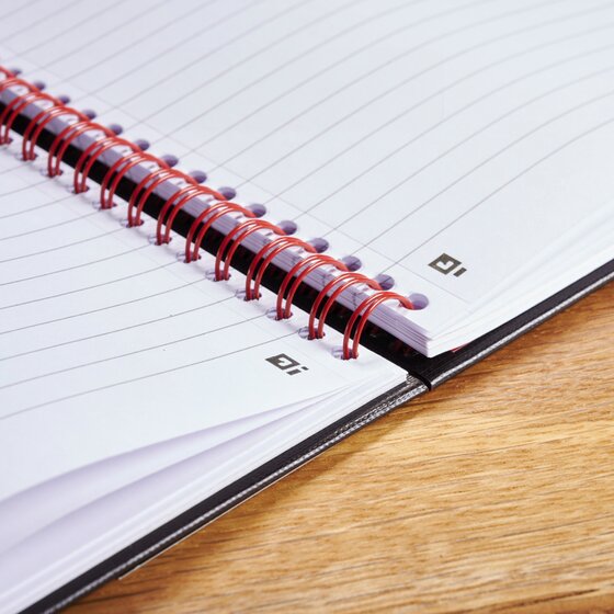 レッド　ノート Black n' Red‭™ Twin Wire Business Notebooks | Business Notebooks‬