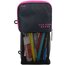 Five Star® Stand 'N Store Pencil Pouch, Navy/Pink thumbnail images 4 of 6