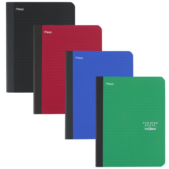 Five Star® DuraShield™ Composition Book with Antimicrobial Front