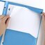 Five Star® Stay-Put Plastic Pocket and Prong Folder, Tidewater Blue thumbnail images 3 of 8