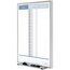 Quartet Matrix In Out Board, 11" x 16", Magnetic, Track Up To 15 Employees thumbnail images 4 of 5