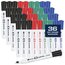 Quartet® DryGuard Dry-Erase Markers, Chisel Tip, Assorted Colors, 36 Pack thumbnail images 1 of 6