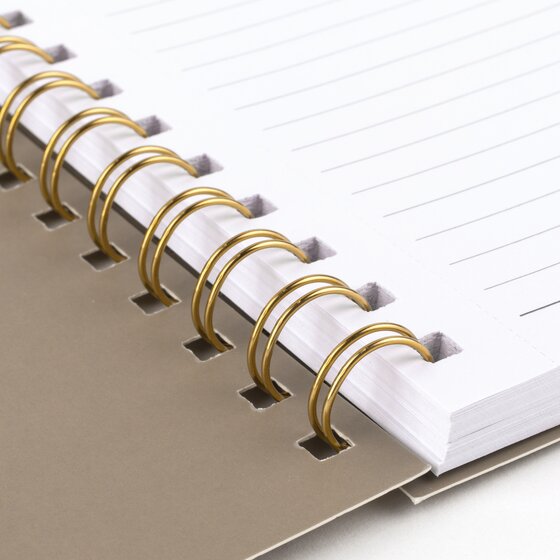 Cambridge® WorkStyle® Notebook, 80 Sheets, Timeless Taupe