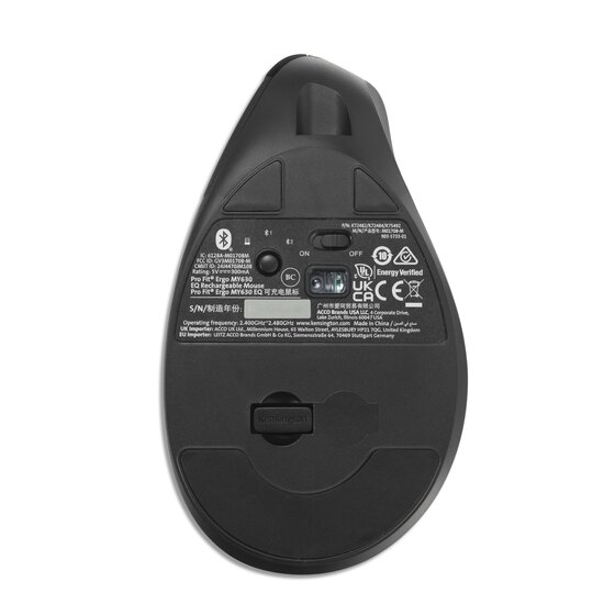 Pro Fit™ Ergo MY630 EQ Rechargeable Mouse | Computer Mice | Laptop