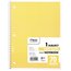 Mead Spiral Notebook, 1 Subject, Wide Ruled, 70 Sheets, 10 1/2" x 7 1/2", Yellow thumbnail images 1 of 7