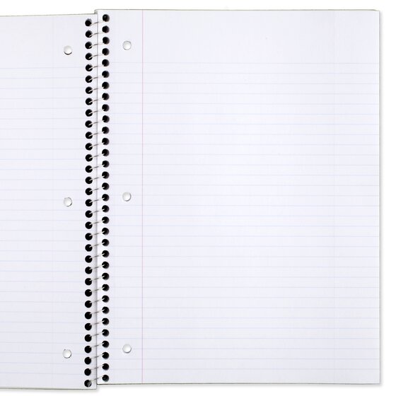 Mead Spiral Notebook, 1 Subject, College Ruled, 70 Sheets Mead Spiral Notebook, 1 Subject, College Ruled, 70 Sheets