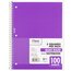 Mead Spiral Notebook, 1 Subject, Graph Ruled, 100 Sheets, 10 1/2" x 7 1/2", Purple thumbnail images 1 of 7