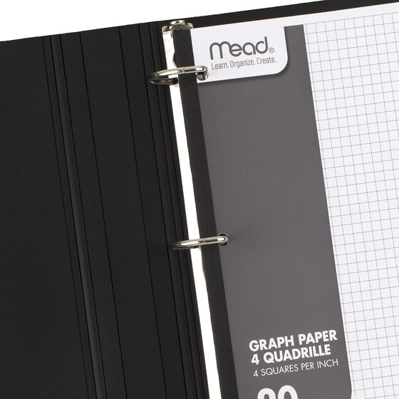 Mead q4 paper tablet, graph ruled, 20 sheets, 11