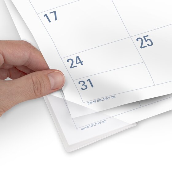 AT-A-GLANCE® Easy-to-Read Academic 2025-2026 Monthly Desk Pad Calendar ...