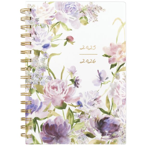 Leah bisch for cambridge academic weekly monthly planners floral