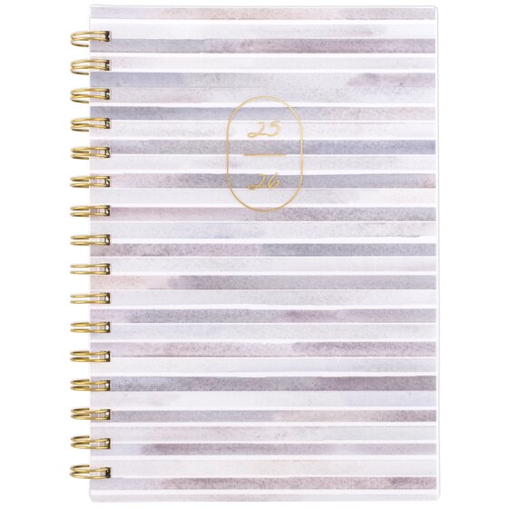 Leah bisch for cambridge academic weekly monthly planners stripe