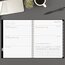 Mead® Basic Academic 2025-2026 Weekly Monthly Planner, Black, Large, 8 1/2" x 11" thumbnail images 2 of 7