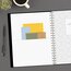 Mead® Basic Academic 2025-2026 Weekly Monthly Planner, Black, Large, 8 1/2" x 11" thumbnail images 5 of 7