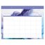 Cambridge® Aqueous Academic 2025-2026 Monthly Desk Pad Calendar, Standard, 21 3/4" x 17" thumbnail images 1 of 8