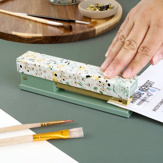Leah Bisch™ for Swingline® Full Strip Stapler, Wildflowers