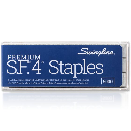 Swingline SF4 All Premium Standard Staples - Chisel Point, Minimal Jam, 100% Performance Guarantee