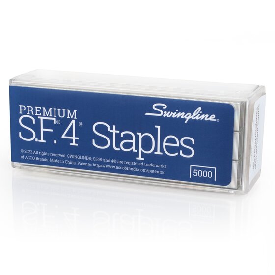 Swingline Staples, Premium, S.F. 4, 0.25 Inch Length, 210