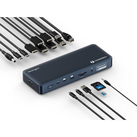SD5900T EQ Thunderbolt™ 4 Quad 4K 40Gbps Dock with DisplayLink